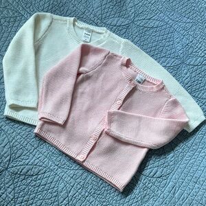 NWOT! 🌸 BUNDLE OF TWO 18 MONTHS TODDLER CARDIGANS